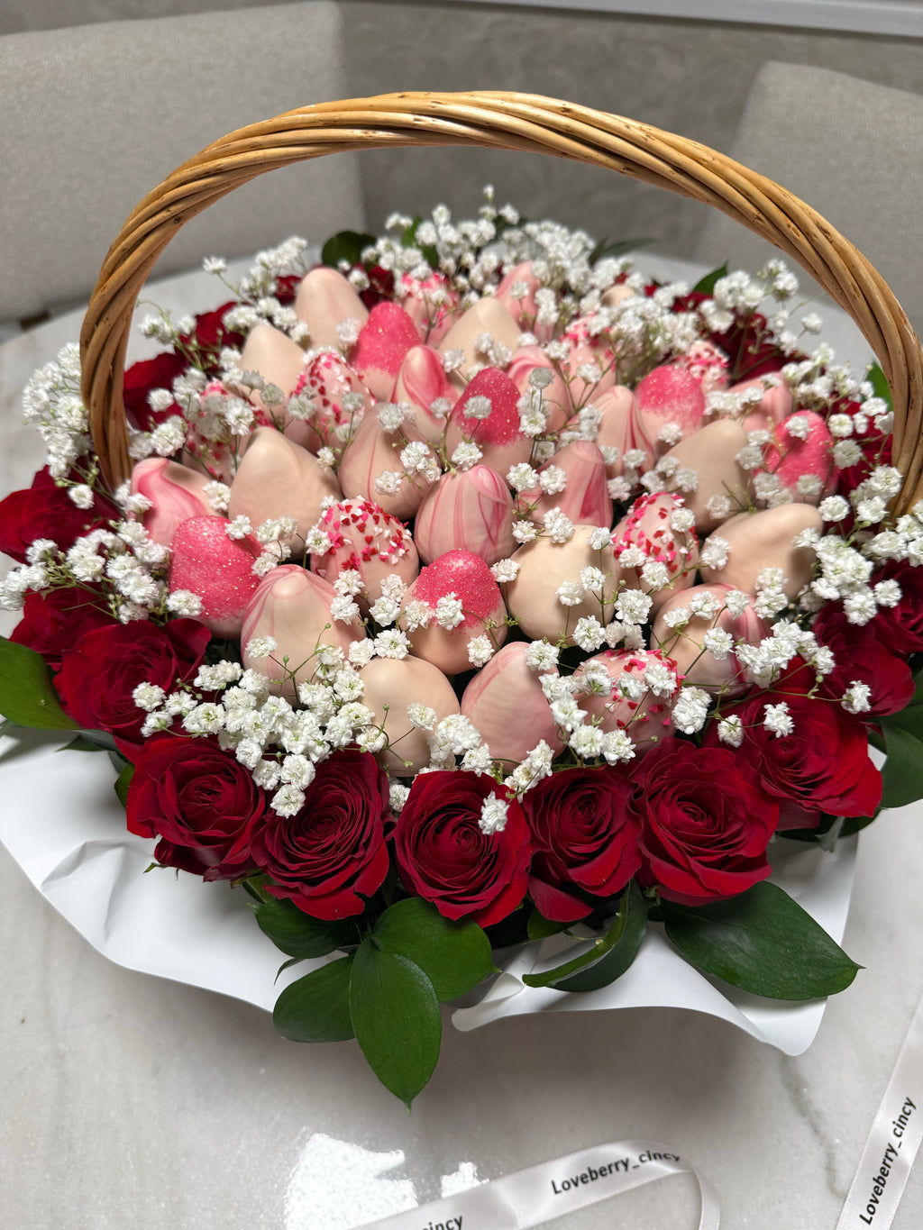 Blush Basket