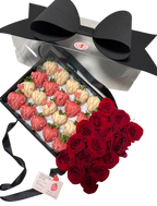 Crimson bow Box